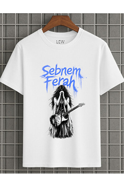 lovver Şebnem Ferah Concert Concept Design special Tricou din bumbac cu impri...