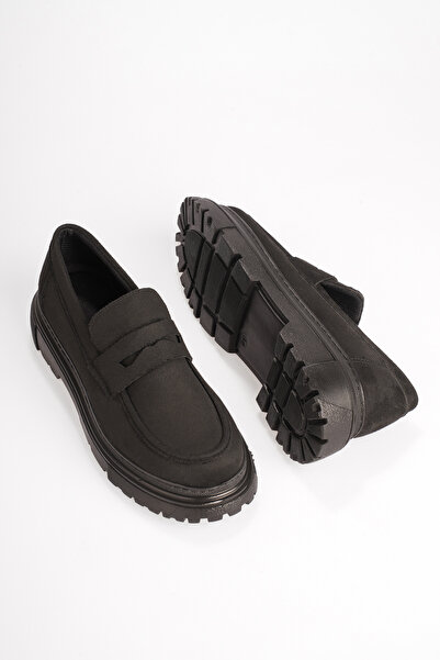 Kuback Akb-X11 Casual Charcoal Suede Men's Shoes