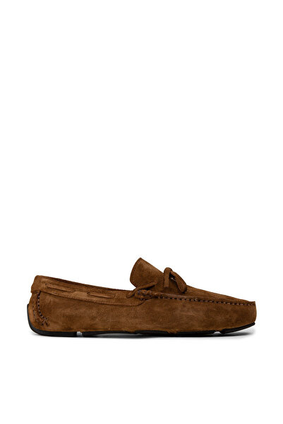 Deery Men's Genuine Suede Tan Color Loafers