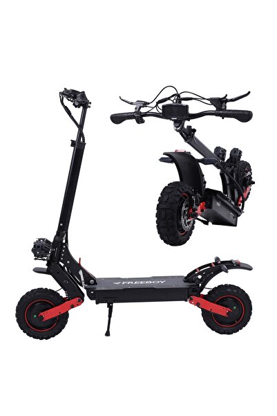 FREEBOY Trotinetă electrică H6 2x1200W, 60km/h, 48V 21Ah, 55km, suspensie dublă