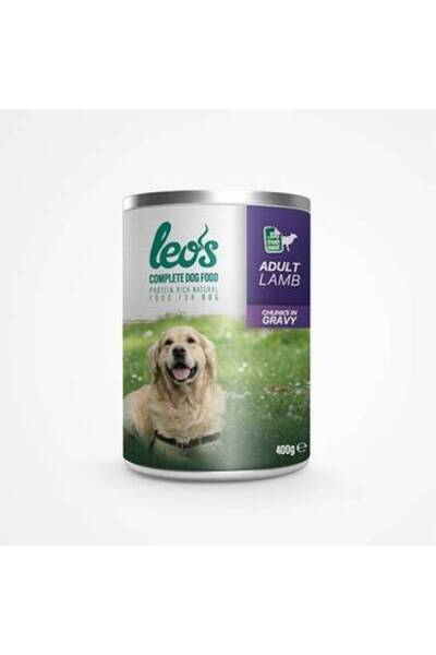 Bezos Kuzu Parça Etli Soslu Yetişkin Köpek Konservesi 24 Adet 400 Gr