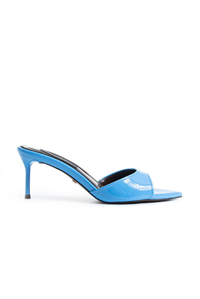 MaiaMarca Mirelle Heeled Slippers - Blue