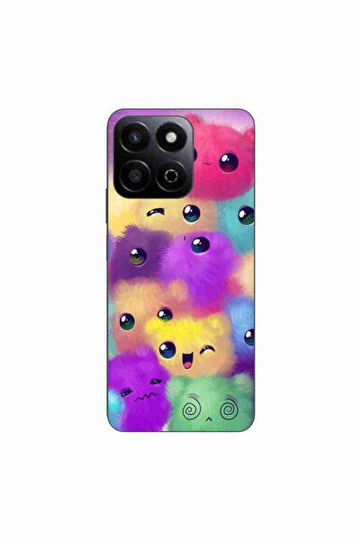 OEM Husa compatibila cu Honor 200 Smart Silicon Gel Tpu Model Pufosi Colorati