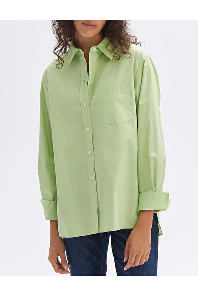 Evendi Oversized Shirt, Green