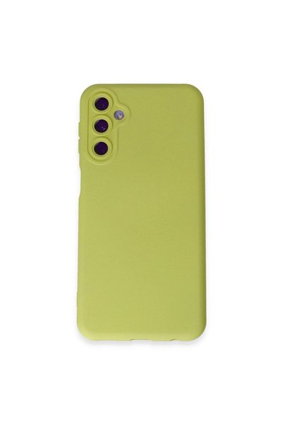 OEM Samsung Galaxy M14 5g Case Nano Velvet Silicone Inside - Yellow