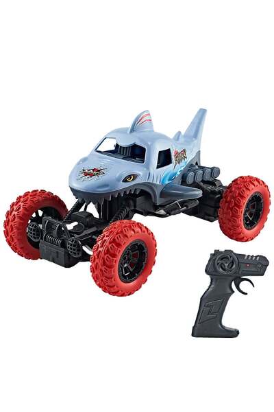 Suncon Masina 4x4 cu telecomanda, Suncon, Shark Ultra Rock Crawler, Blue, 1:18
