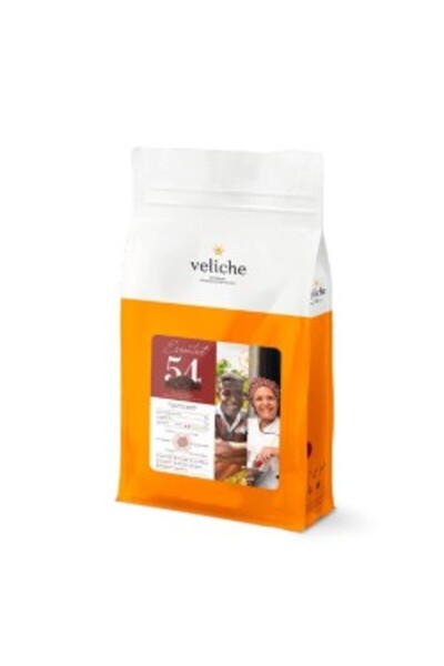Veliche CakeMasters Ciocolată Neagră Belgiană Esențială 54% 10kg
