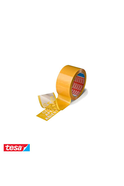 Tesa 64007 bandă adezivă antifurt, indicator anti-manipulare, sigilare colete...