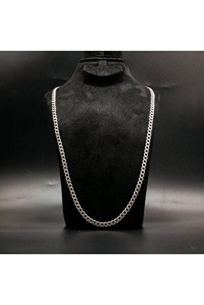 Silver Chain Necklace for Men & Women - Cuban Figaro Rope Box Link Chain, Tar...