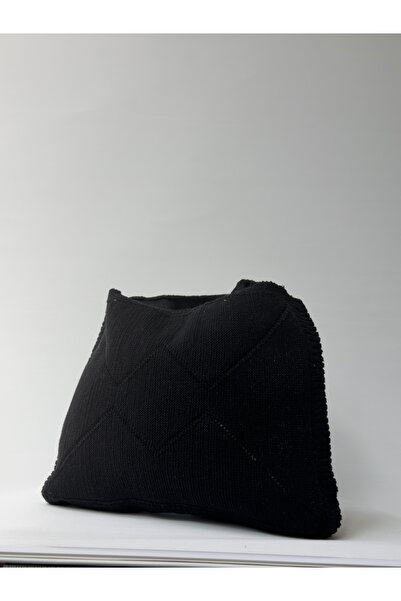Sea Style Geantă tote din tricotaj cu model geometric