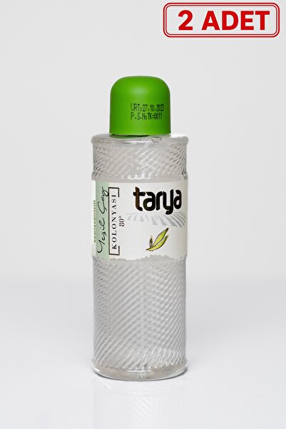 Yeşil Çay Kolonyası Nemlendiricili 250 ML Cam 2 Adet