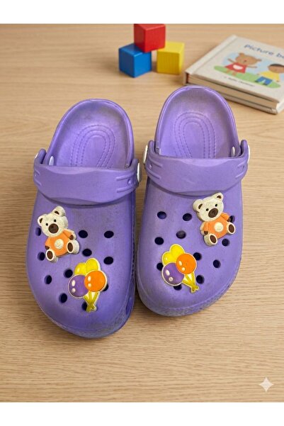 mikam Children's Boy's Cros Closed Slippers with Accessories Are Suitable for...