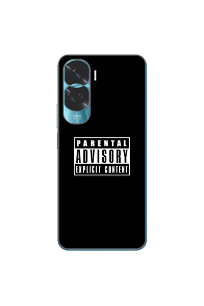 OEM Husa compatibila cu Honor 90 Lite 5G Silicon Gel Tpu Model Parental Advisory