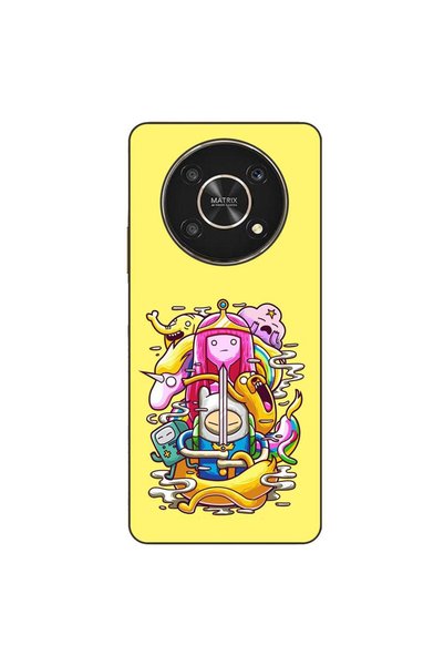 OEM Case compatible with Honor X30 Silicone Gel Tpu Pattern Adventure Time Po...