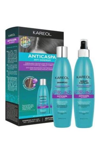 Kareol Set Sampon + Ser Anti-Matreata - Anti-Dandruff Shampoo + Hair Serum, 1...