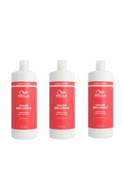 Wella Professionals Pachet 3 x Balsam pentru Par Vopsit cu Fir Subtire/Normal...