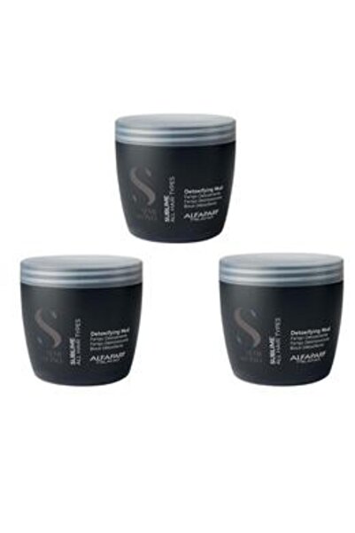 Alfaparf Milano Pachet 3 x Namol Detoxifiant - Semi Di Lino Sublime Detoxifyi...