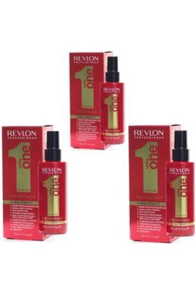 REVLON PROFESSIONAL Pachet 3 x Tratament Nutritiv Fără Clătire - Uniq One Tra...