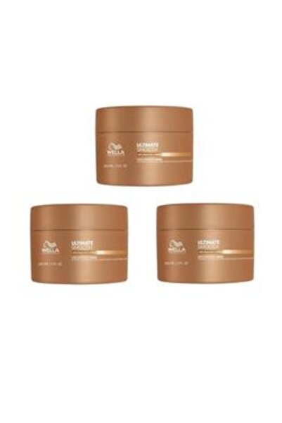 Wella Professionals Pack of 3 x Moisturizing Mask for Dry and Dull Hair with ...