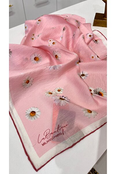 LA BOUTIQUE Bambu İpek Pamuk Yaz Güz Serinliği Eşarp