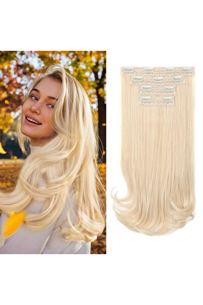 Other Extensii cu clips REECHO, 4 bucăți, 40 cm, tăietură stratificată, aspec...
