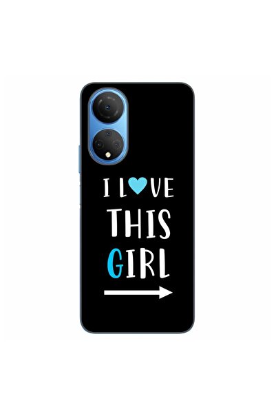 OEM Husa compatibila cu Honor X7 Silicon Gel Tpu Model Cupluri I love This Girl