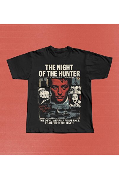 Grafftee Clothing Night of Hunter Printed Unisex Oversize T-Shirt