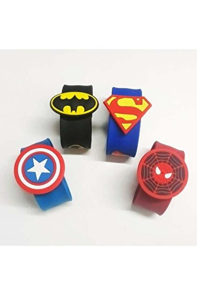Yongsheng 4-Piece Cartoon Design Silicone Slap Wristband Set for Kids Party F...