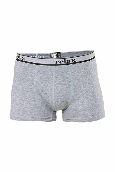 Royaleks Relax Cotton Flexible Men's Boxers Gray - 1268A