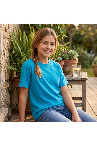sols Basic T-Shirt for Kids, 100% Cotton, Simple Pattern, Regular Fit