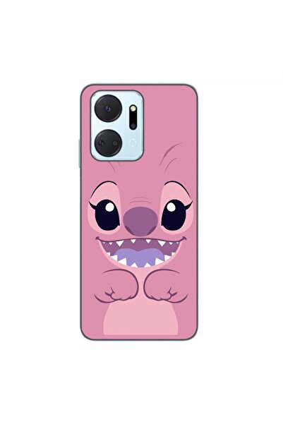 OEM Husa compatibila cu Honor X7a Silicon Gel Tpu Model Stitch Angel Happy