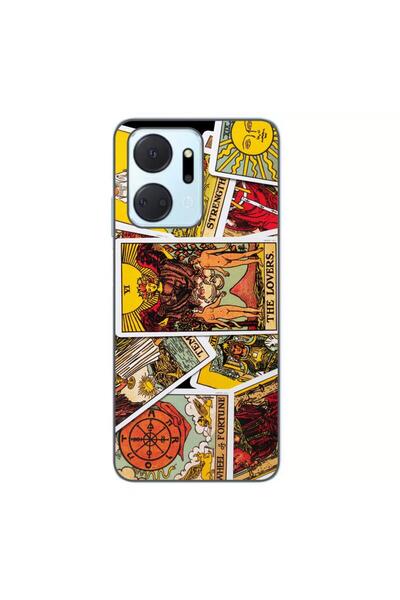 OEM Husa compatibila cu Honor X7a Silicon Gel Tpu Model Carti Tarot