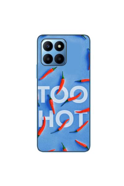OEM Θήκη συμβατή με Honor X8 5G Σιλικόνης Gel TPU με σχέδιο  "Too Hot "
