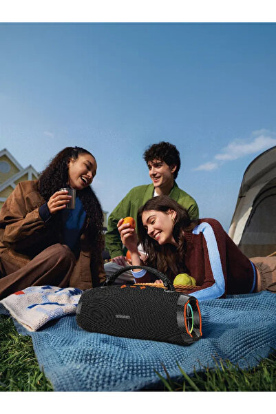 porodo Soundtec Nancy Portable Stereo Speaker TWS Pairing - Black
