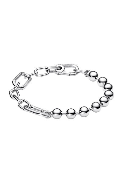 de Bracelet with links and beads, 18 cm