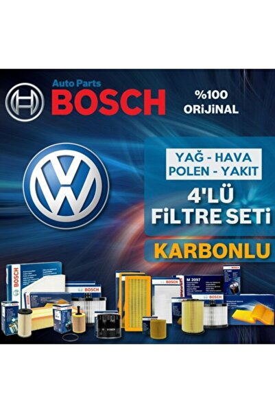 Bosch VW Jetta 1.9 Tdi Filtre Bakım Seti 2006-2010 4KP BKC-BLS-BXE