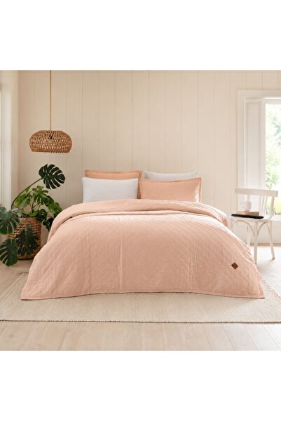 Bahar Tekstil Quilted Cotton cover 220 x 240cm + 2 pillowcases, Manu Ballet P...