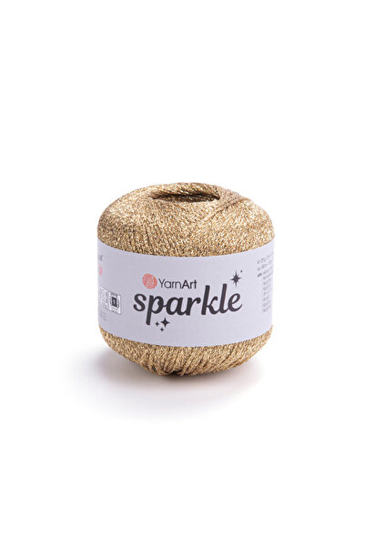 Yarnart Sparkle %60 Metalik Polyester %40 Polyamid – 25 g 160 m Işıltılı Örgü...