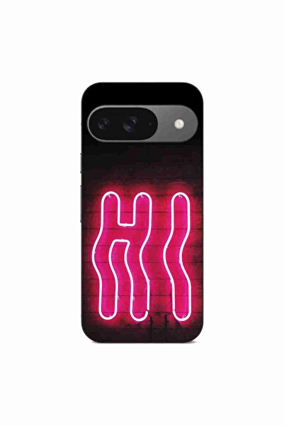 OEM Husa compatibila cu Google Pixel 9 Pro Silicon Gel Tpu Model Neon Hi