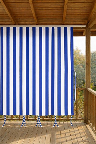 makiteks Durable Thick Outdoor Striped Balcony Curtain and Sunshade Models - ...