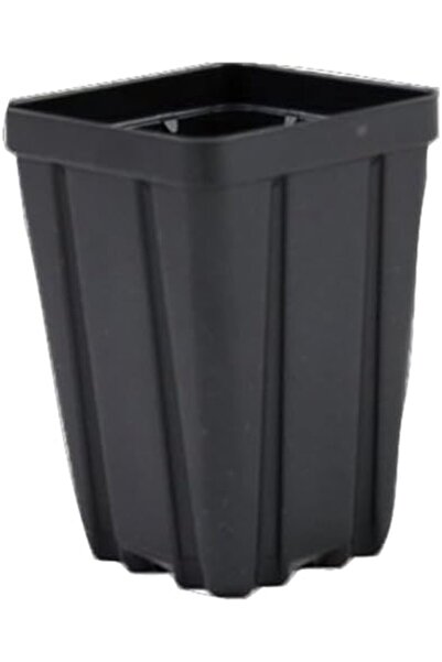 Yıldızan Grower's Solution Square Greenhouse Pots 8.89 cm X 12.7 cm - Black -...