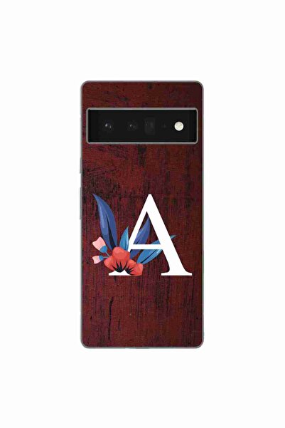 OEM Husa compatibila cu Google Pixel 6 Pro Silicon Gel Tpu Model Litere Perso...