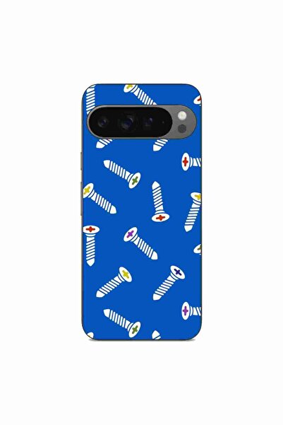 OEM Husa compatibila cu Google Pixel 9 Pro XL Silicon Gel Tpu Model Screws Pa...