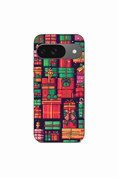 OEM Husa compatibila cu Google Pixel 9 Pro Silicon Gel Tpu Model Pixel Art Gifts