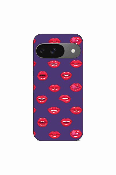 OEM Husa compatibila cu Google Pixel 9 Pro Silicon Gel Tpu Model Buze Pattern