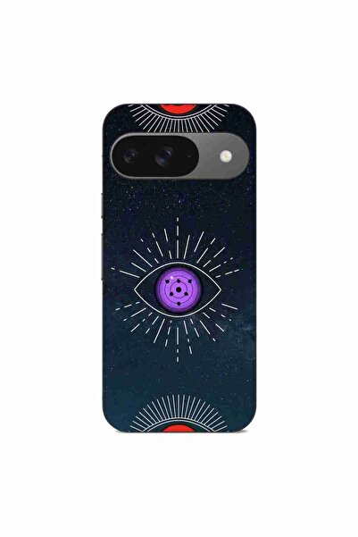 OEM Θήκη συμβατή με Google Pixel 9 από σιλικόνη gel TPU με σχέδιο Μάτι Τομόε ...