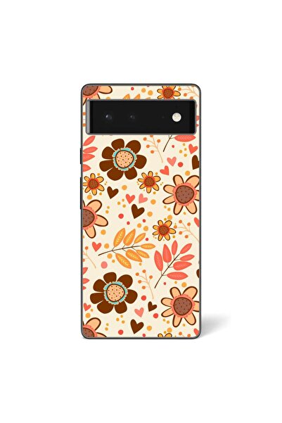 OEM Husa compatibila cu Google Pixel 6 Silicon Gel Tpu Model Loving Autumn