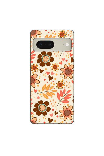 OEM Husa compatibila cu Google Pixel 7 Silicon Gel Tpu Model Loving Autumn