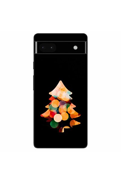 OEM Husa compatibila cu Google Pixel 6A Silicon Gel Tpu Model Craciun Brad Fu...