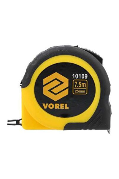 Vorel Ruletă 7,5Mx25Mm, Galben - Negru